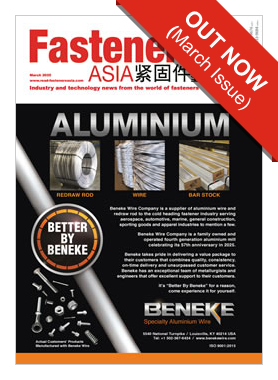 FastenersASIA Magazine Cover
